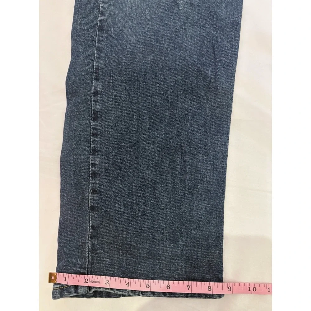 Levi's 505 Dark Wash Straight Leg Denim Jeans 38/29